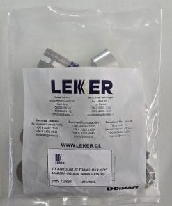 KIT ACCESORIOS PARA INSTALACION DE 2 PLANCHAS ALVEOLARES DE 1,05x2,90MTS MADERA