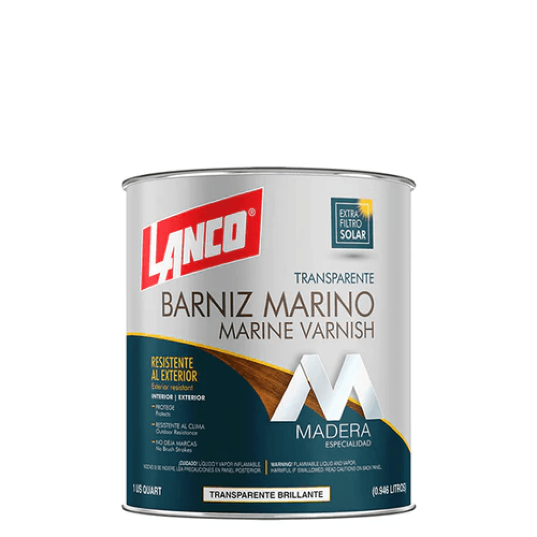 Lanco Barniz Marino Painters (Transparente) 1GL — LEKER Chile